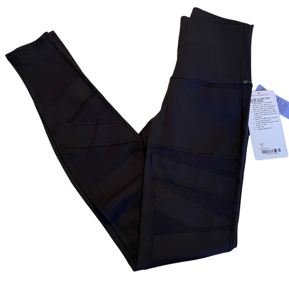 Lululemon Wunder Under HR Special Edition Tech Mesh pant size 4 NWT - Picture 8 of 10